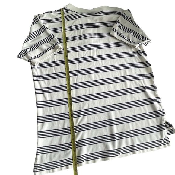 POLO GOLF Ralph Lauren Blue Striped Cotton Short Sleeve Polo Shirt Men’s XXL - Picture 5 of 7